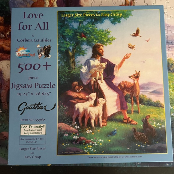 Christian 500 Piece Jigsaw Puzzle - Picture 2 of 2